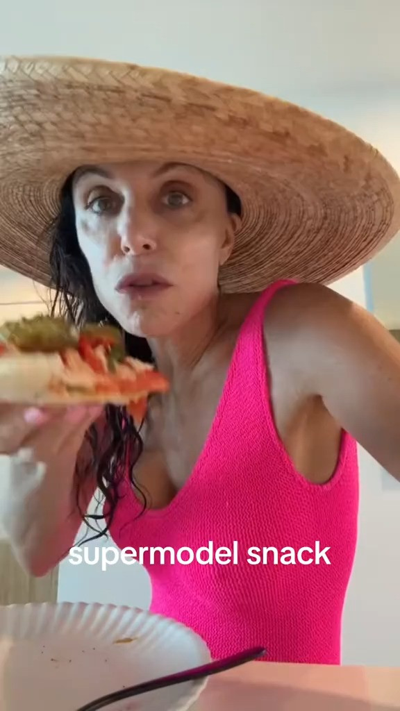 Supermodel snack 💕🌯🥗 

 #LTKStyleTip #LTKSwim