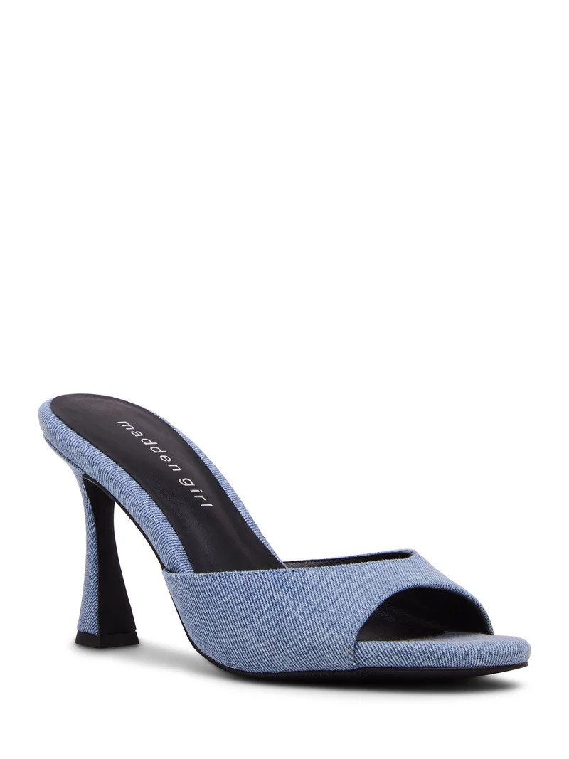 Madden Girl Women's Gibsson Slide On Heel Sandal | Walmart (US)