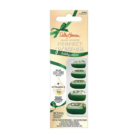Sally Hansen Holiday 2025 Press-On Nail Tips, One Size, Blue | JCPenney