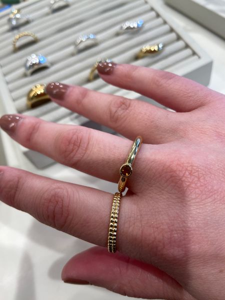 Went to Mejuri today in London and fell in love with their rings!! Got myself some amazing pieces. 

#LTKstyletip #LTKeurope #LTKfindsunder100