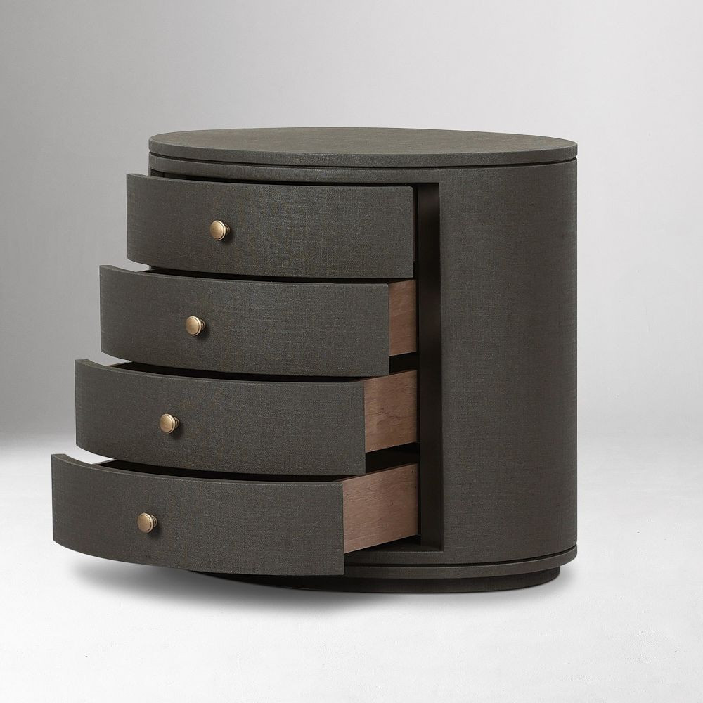 Sarafina Oval Nightstand (26") | West Elm (US)