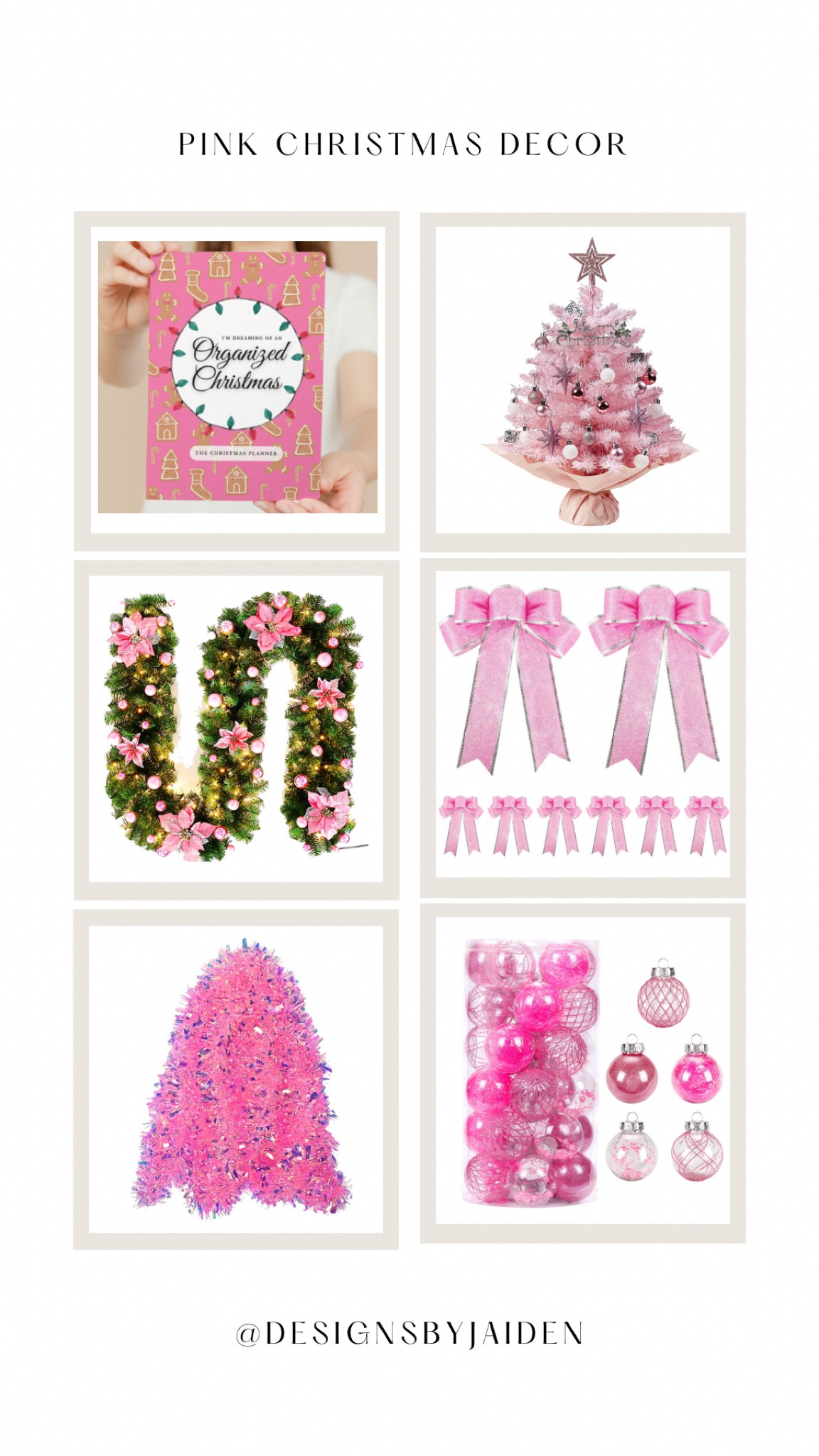I love this Pink Christmas Theme!! Click below to shop and follow me for daily finds!! 💗 Pinterest: DesignsbyJaiden 🤍 #blackfriday #amazon #founditonamazon #home #decor #homedecor #christmas #christmasdecor #pinkchristmas 


Pink Christmas tree, Pink Christmas tree decorations, garland, Christmas, pink garland, Pink Christmas decorations, Pink Christmas, pink Christmas tree ideas, pink Christmas decor, pink Christmas aesthetic, pink Christmas tree decorations ideas, pink Christmas nails, pink Christmas wrapping ideas, pink Christmas ornaments, pink Christmas tree, pink Christmas decor, pink theme Christmas, hot pink Christmas tree ideas, pink Christmas table decor, baby pink Christmas tree decor, baby pink Christmas decorations, pink Christmas wreaths, baby pink Christmas aesthetic, baby pink Christmas decor ideas, pink Christmas wallpaper, Holiday decor, Christmas decor, Christmas tree flocked tree flocked Christmas tree, kings of Christmas tree, gold bells, Christmas bells, brass bells, holiday bells, 

#LTKCyberweek #LTKSeasonal #LTKHoliday #LTKunder100 #LTKhome #LTKstyletip #LTKGiftGuide #LTKunder50