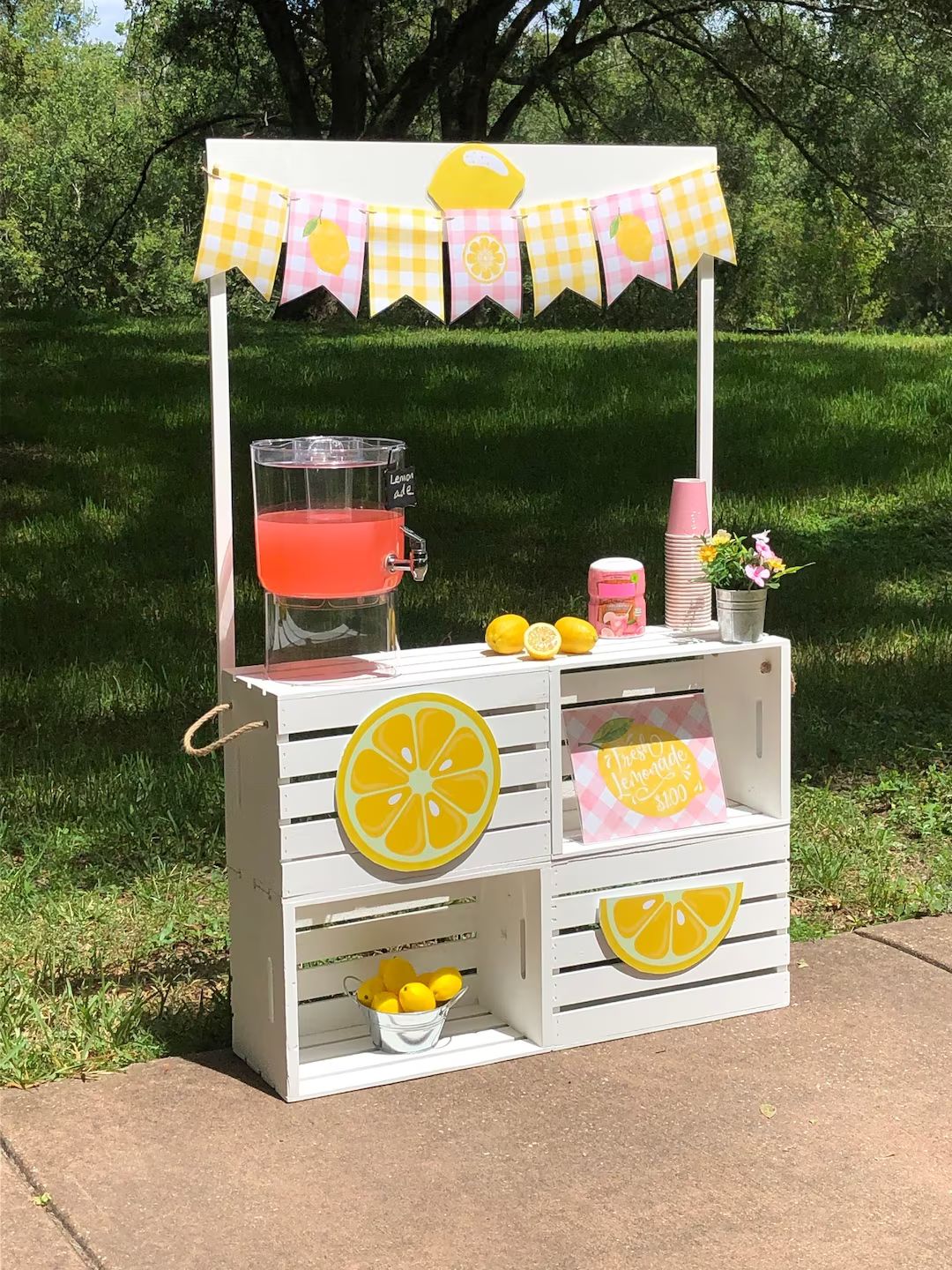 Lemonade Stand Complete With All Accessories and Decor! | Etsy (US)