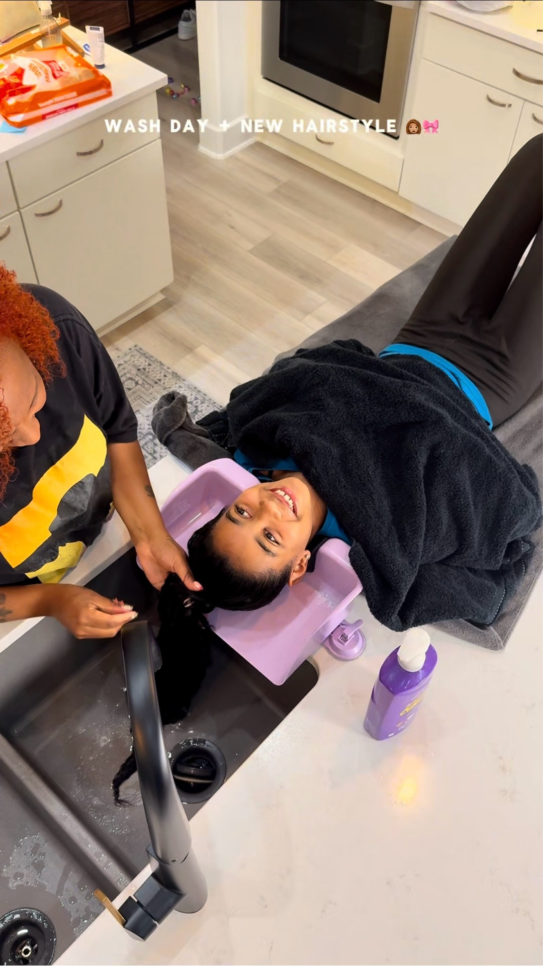 It’s wash day and time for a new braid style 

#LTKstorytime #LTKmomlife #LTKvlog
