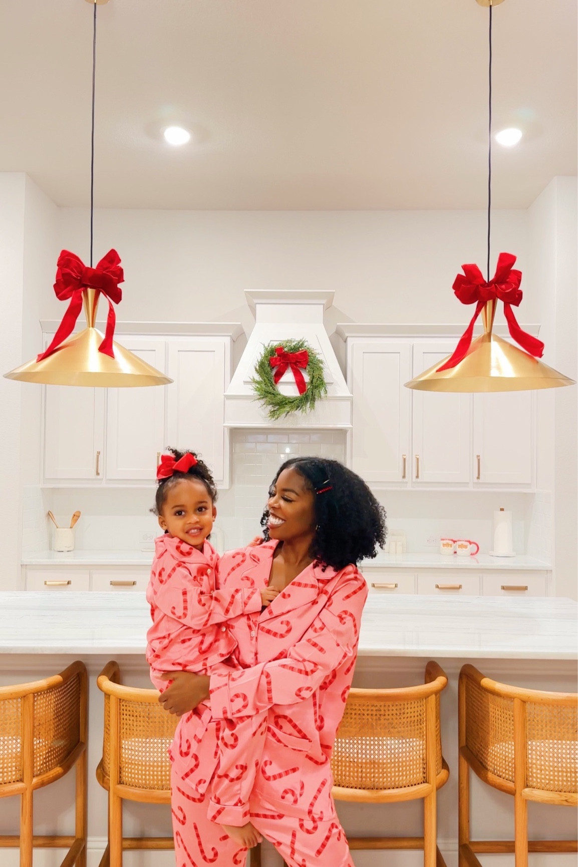 Mommy and me holiday Jammies! Wearing a small! 
Merry30 for 30% off! 

#LTKSeasonal #LTKparties #LTKHoliday