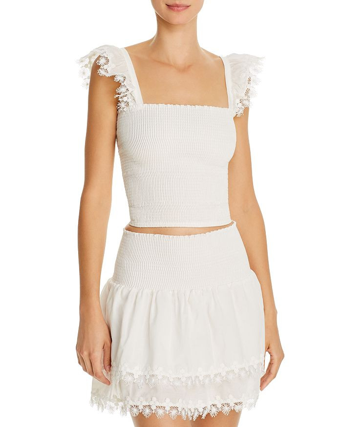 Peixoto Mariel Smocked Top Swim Cover-Up  Back to Results -  Women - Bloomingdale's | Bloomingdale's (US)