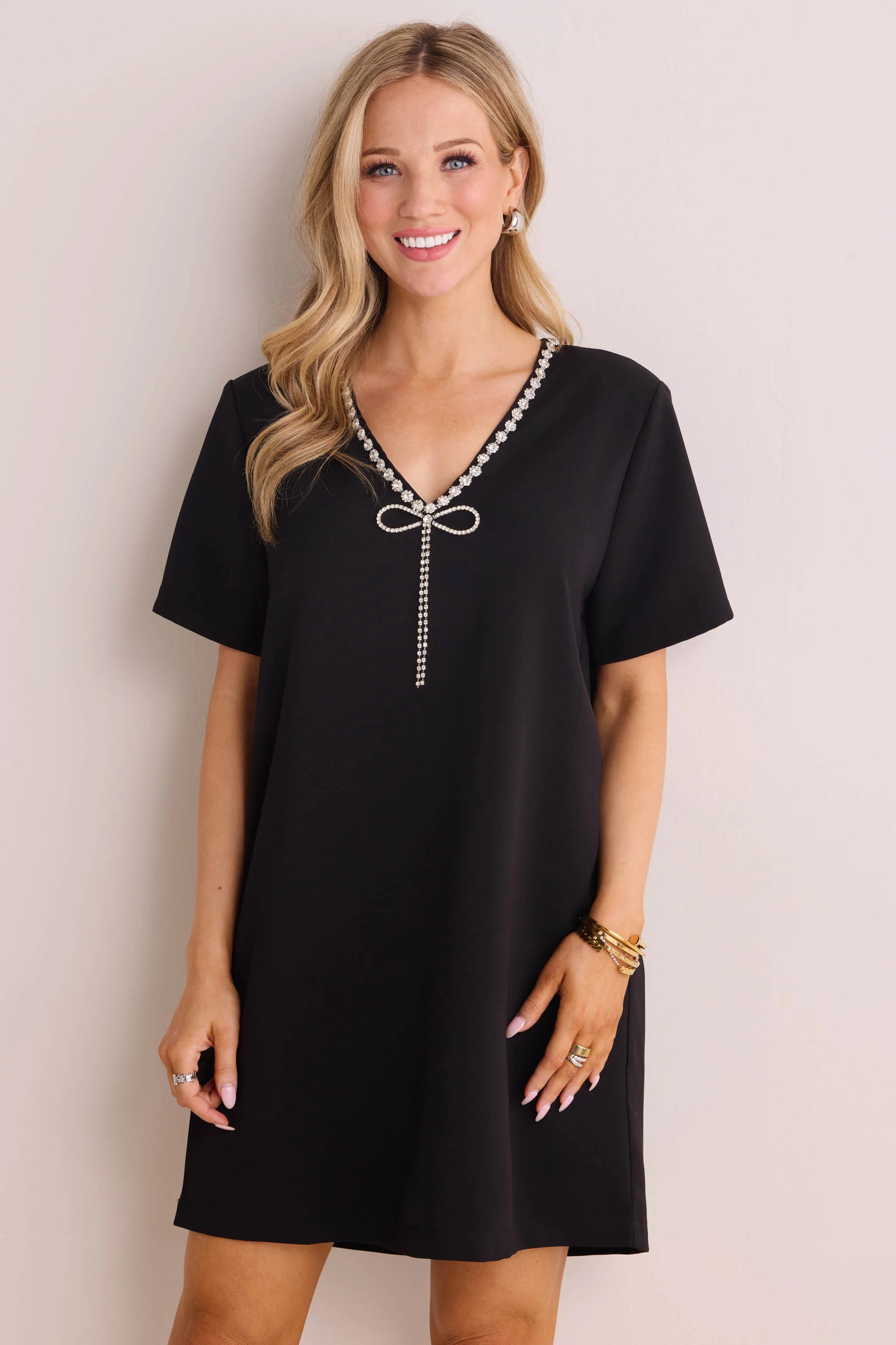 Christine Dress- Black | Avara
