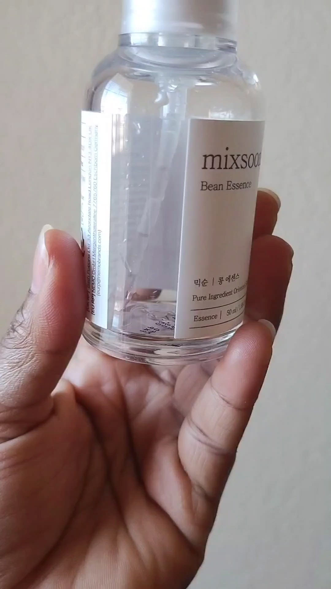 CURRENT PRODUCT EMPTY: Get you a face essence that does it all. Seriously, this essence works like a serum, toner and moisturizer.👌🏾 These days I'm all about finding multi-purpose skincare products because less is more with my acne-prone sensitive skin.👏🏾 This bean essence strengths the skin barrier, brightens dark spots, smooths texture, restores moisture, gently exfoliates, adds dewiness and plumpness to the face. It's something that's in rotation on my vanity shelf.✨

#LTKselfcare #LTKBeauty #LTKFindsUnder50