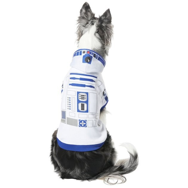 STAR WARS R2-D2 Dog & Cat Hoodie, XXX-Large - Chewy.com | Chewy.com