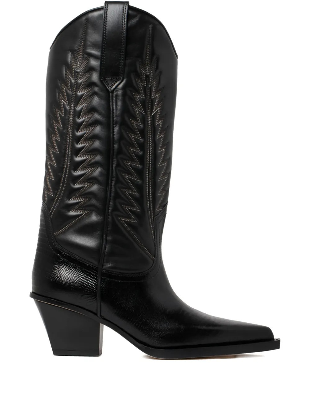 Paris Texas 65mm Texan boots - Black | Farfetch Global