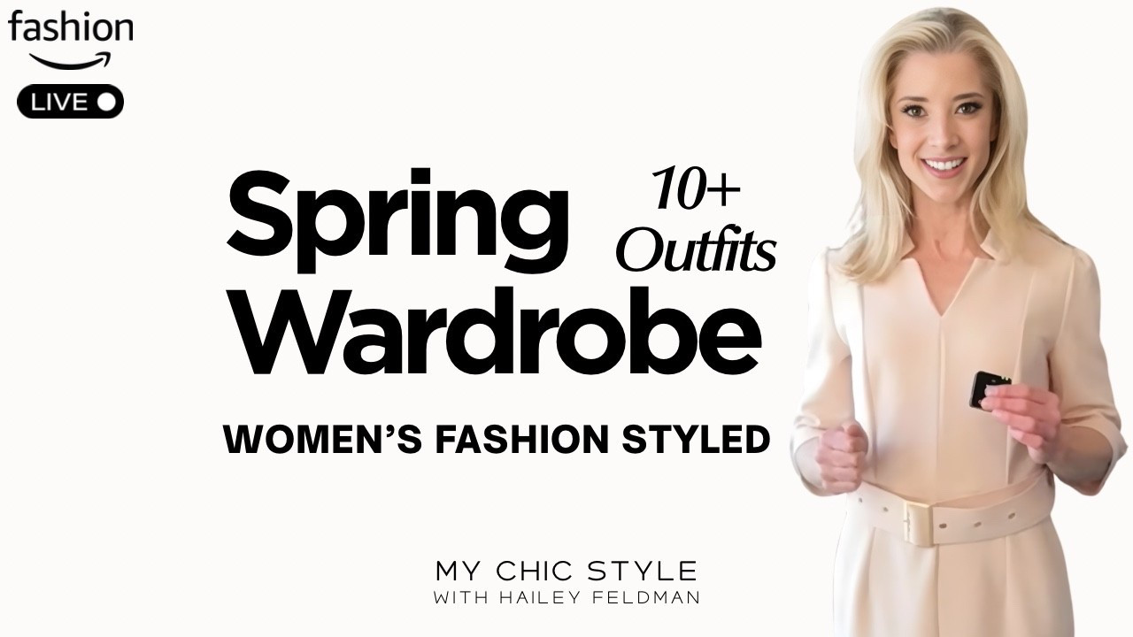 Hi! Welcome back to My Chic Style! I'm Hailey, your trusted guide to discovering the best classic chic products online. 

➡ JOIN: https://www.amazon.com/live/broadcast/544a019b-c2d1-475c-9d45-beb4bacea907
➡ DATE: Livestream starting at 12:15 PM on Tuesday, May 12, 2026

#LTKdayinmylife #LTKPetite #LTKgrwm
