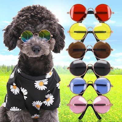 Dogs Cats Pets Glasses For Pet Small Dog Eye-Wear Puppy Photos Props Sunglasses | eBay US