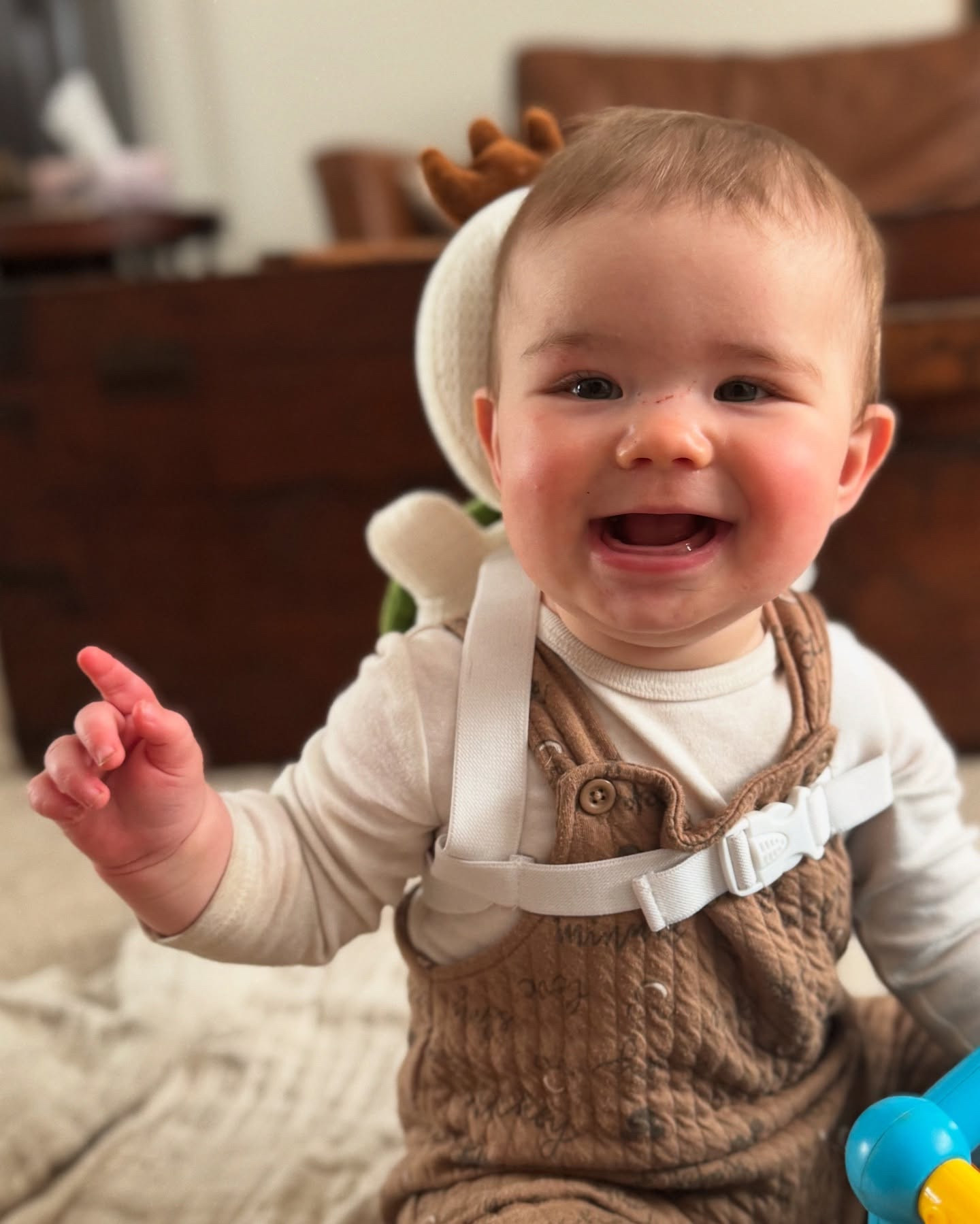 Swipe for the funniest kid-vention of all times 🐢 

Baby proofing the house? I gotta baby proof my baby😅  We are definitely a bit ruff and tumble now 🤦🏽‍♀️

Peep my story for the link 🔗 

#babyproofing #babyonthemove #babiesofinstagram