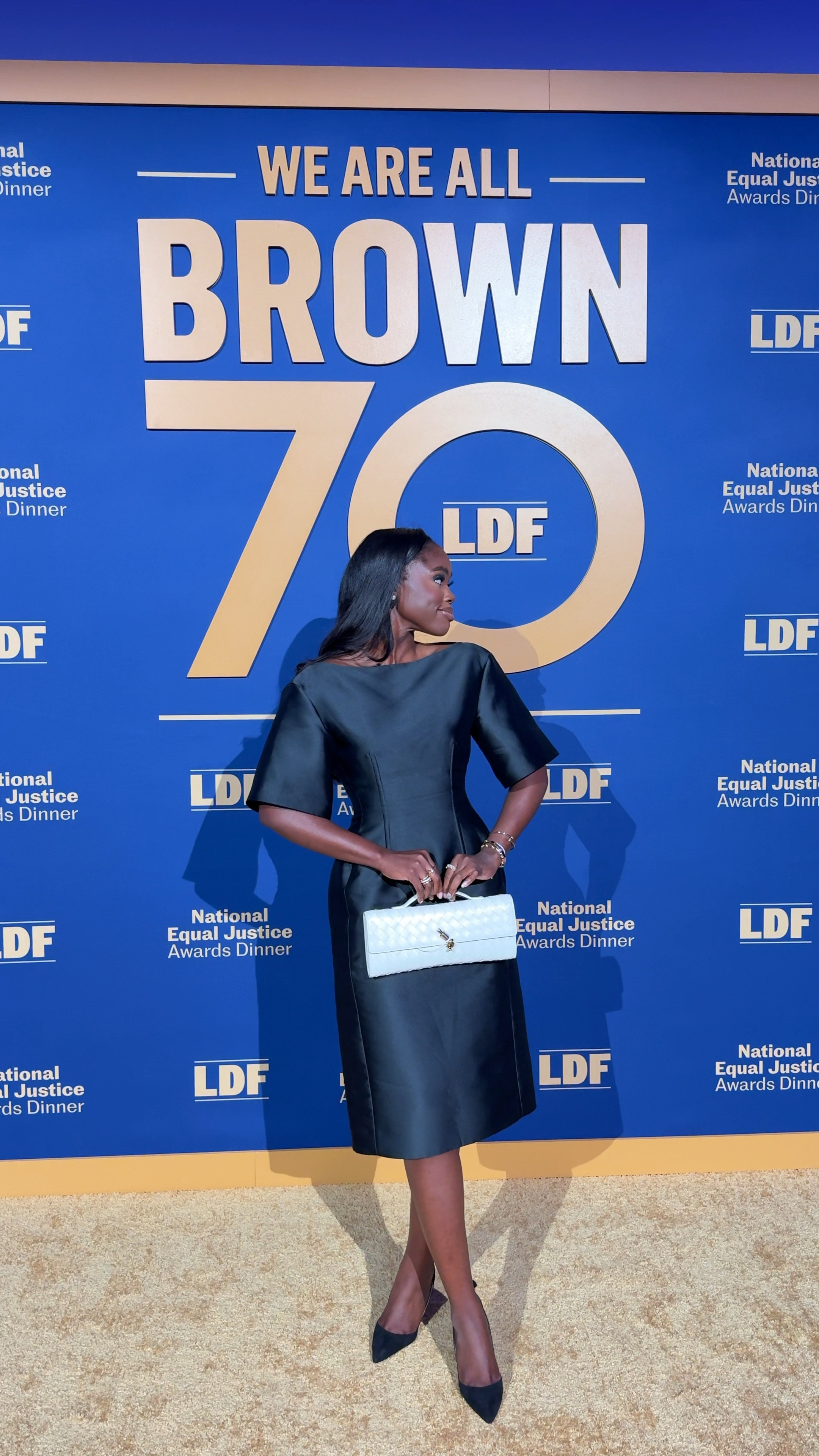 Arrived at the gala in style #cocktailattire 