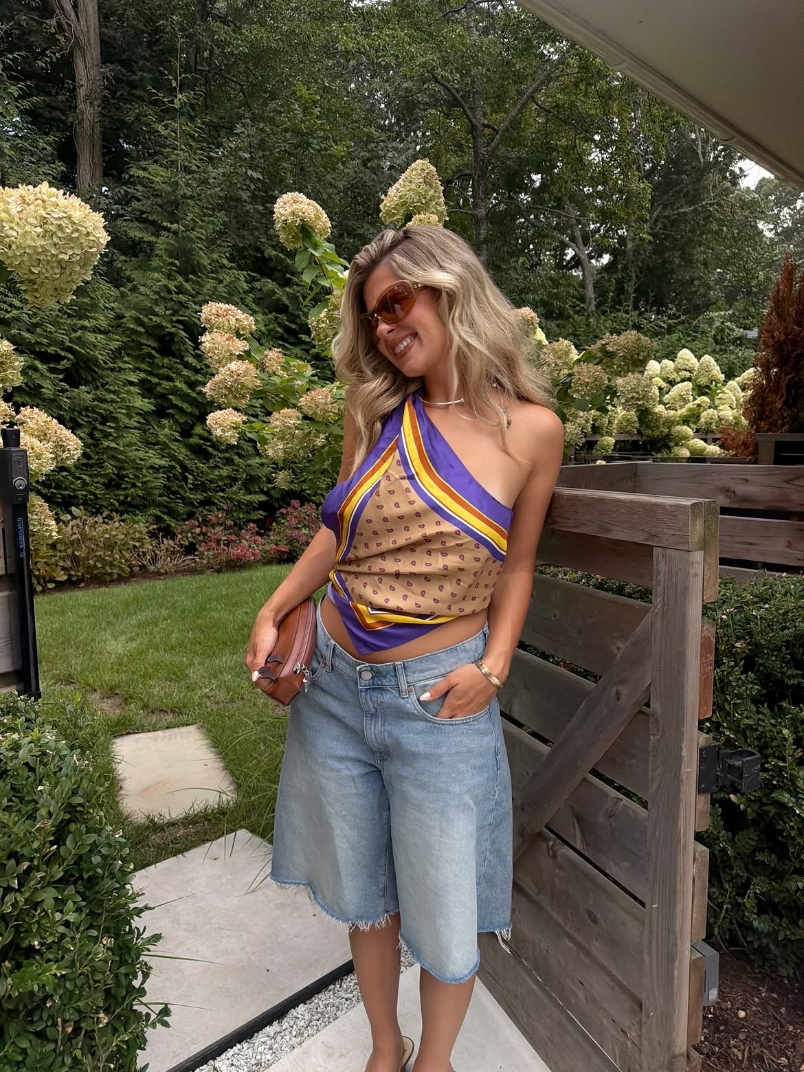 hamptons ootd!! 💜