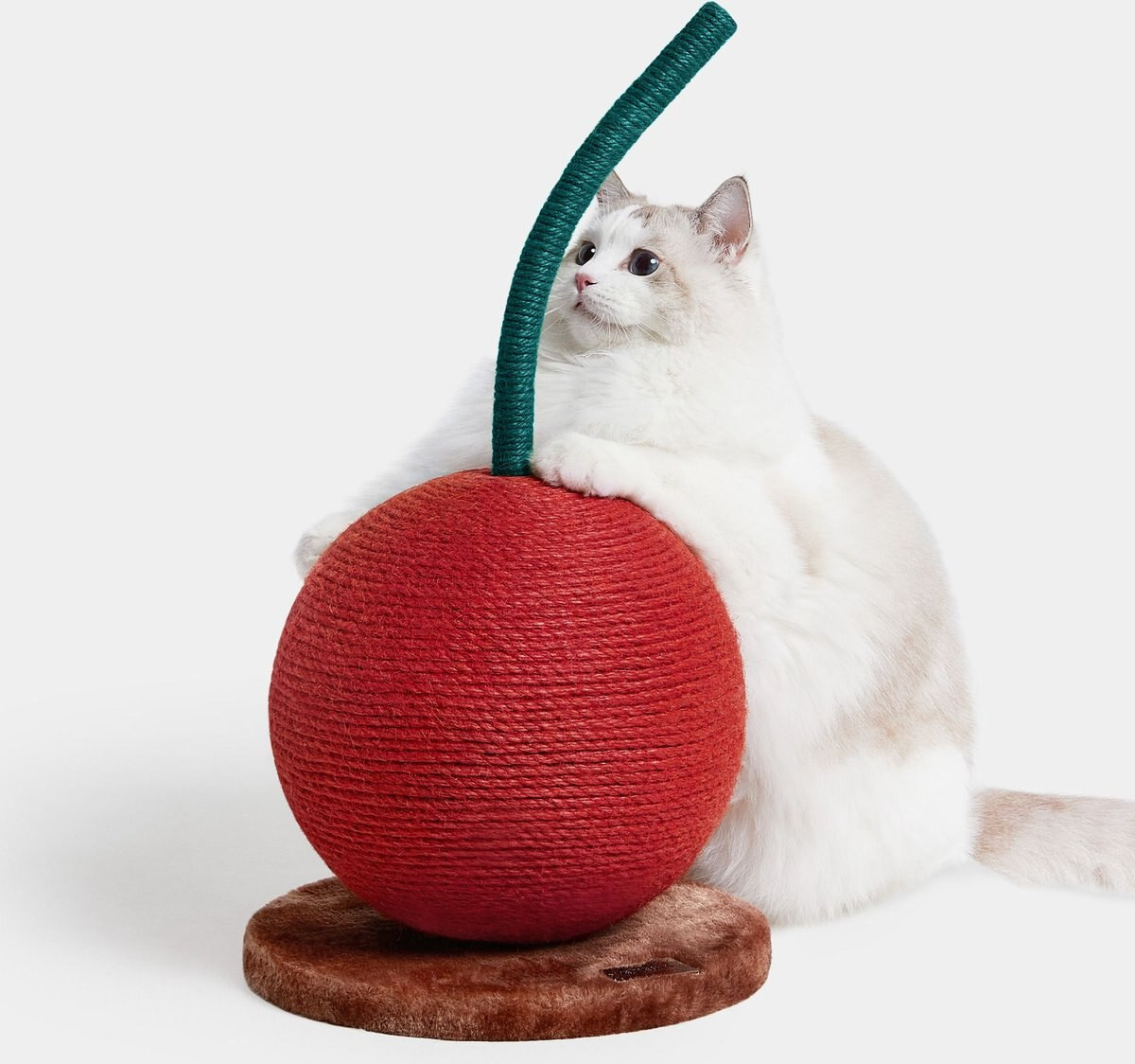 VETRESKA Cherry Scratching Ball Cat Toy | Chewy.com