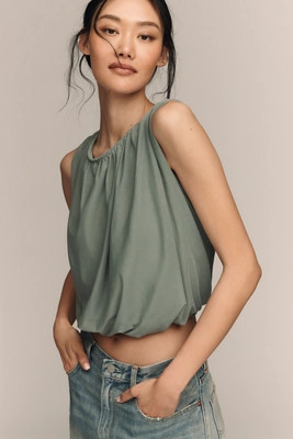 By Anthropologie Mesh Bubble Muscle Top | Anthropologie (US)