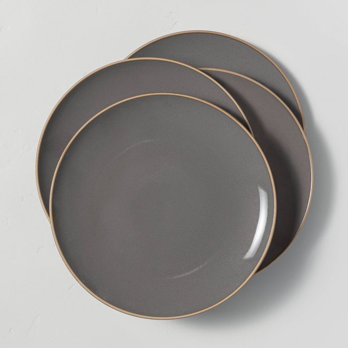 Stoneware Exposed Rim Dinner Plate - Hearth & Hand™ with Magnolia | Target