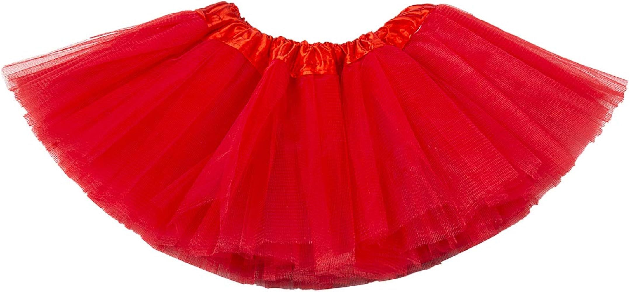 Baby Tutu Skirt, Infant Tutus, 5 Layers Tulle Dress Up for Baby Girls & Toddlers | Amazon (US)