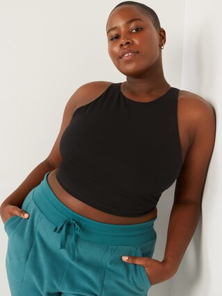 Light Support PowerChill Longline Sports Bra Tank for Women | Old Navy (US)