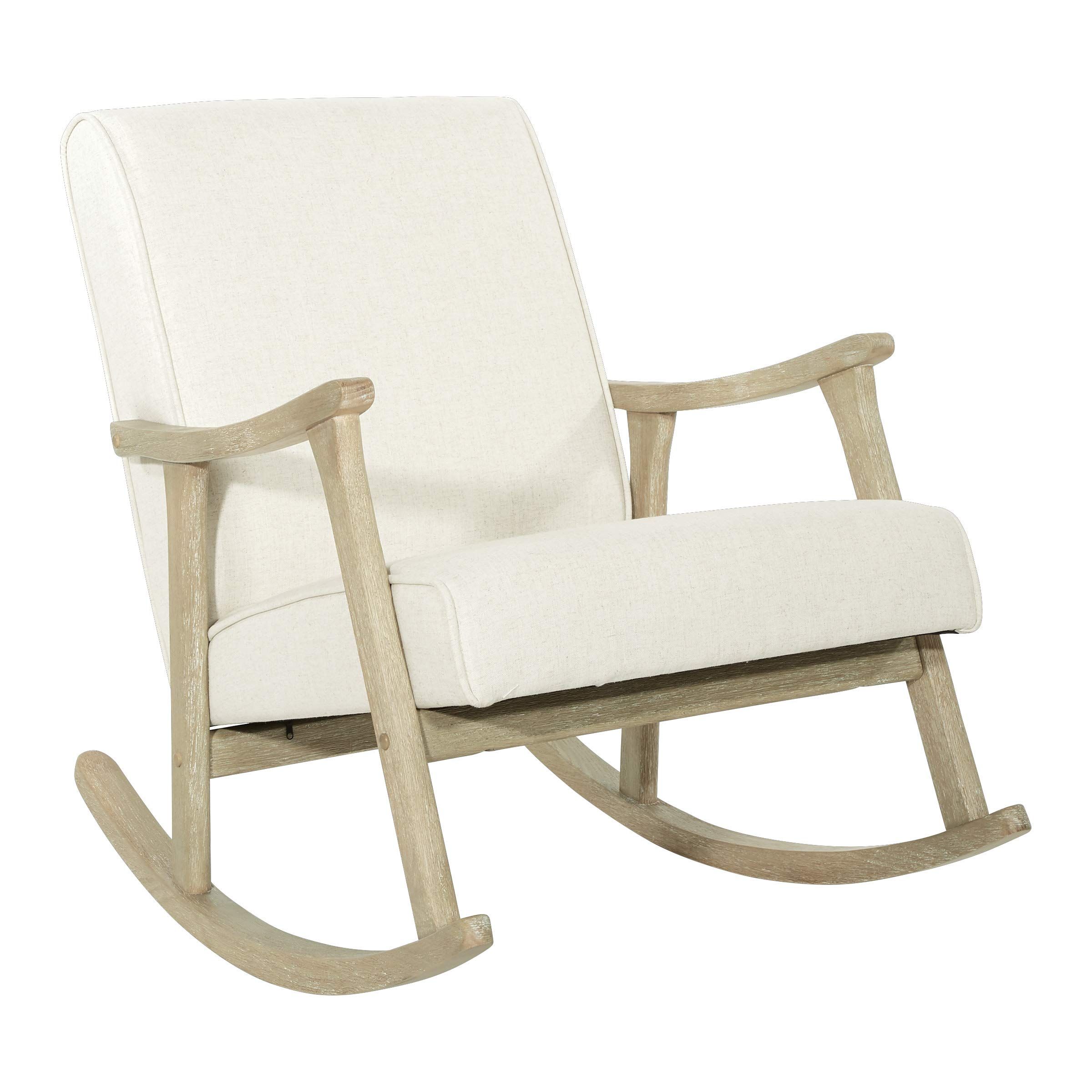 OSP Home Furnishings Gainsborough Rocking Chair, Linen | Amazon (US)