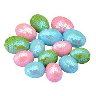 Pink, Blue & Green Sequin Easter Egg Bag by Ashland®, 14ct. | Michaels | Michaels Stores
