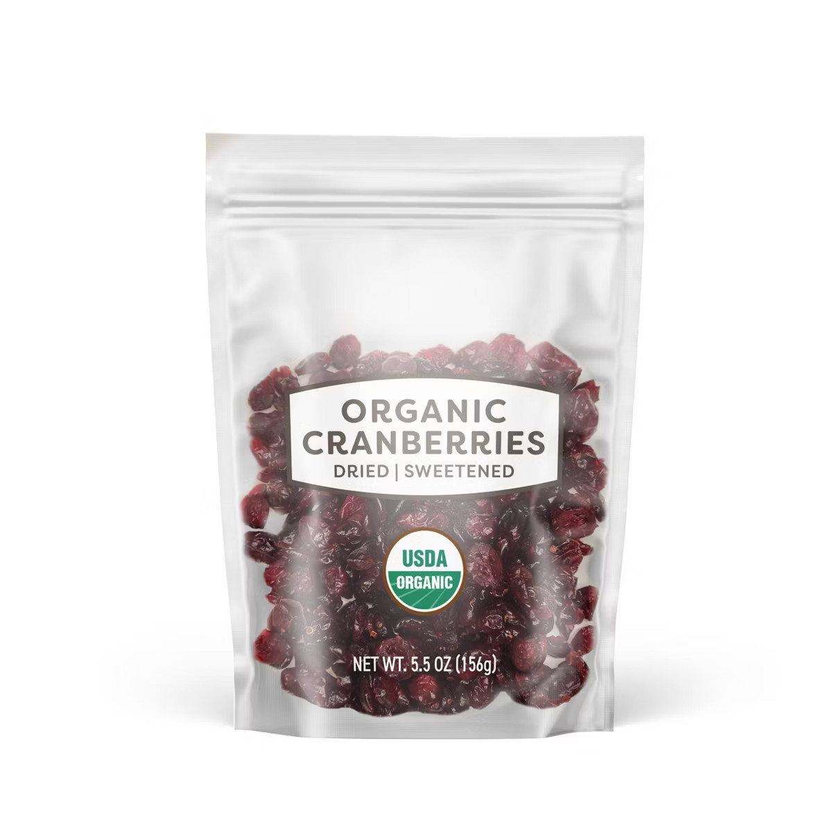 Organic Dried Sweetened Cranberries - 5.5oz | Target