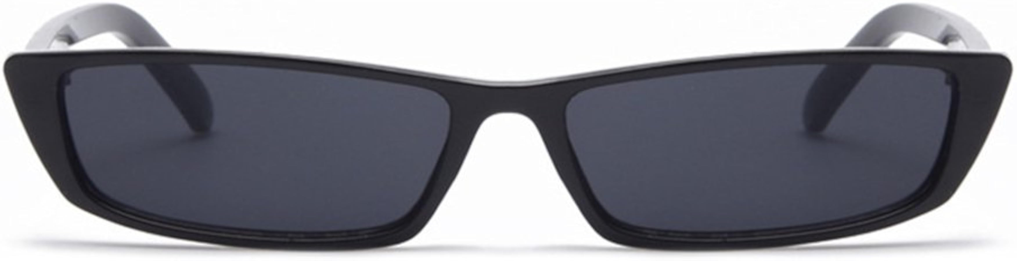 Rectangle Small Frame Sunglasses Fashion Designer Square Shades for women | Amazon (US)