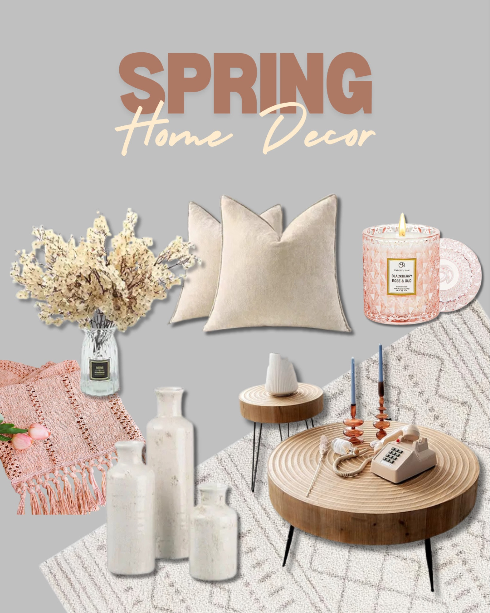 Transform your home for spring with these fresh decor ideas. From soft neutral tones and cozy textures to beautiful accents that bring a touch of warmth and style, these pieces are perfect for refreshing any space. #SpringHomeDecor #SeasonalRefresh #CozyMinimalist

#LTKStyleTip #LTKSeasonal #LTKHome