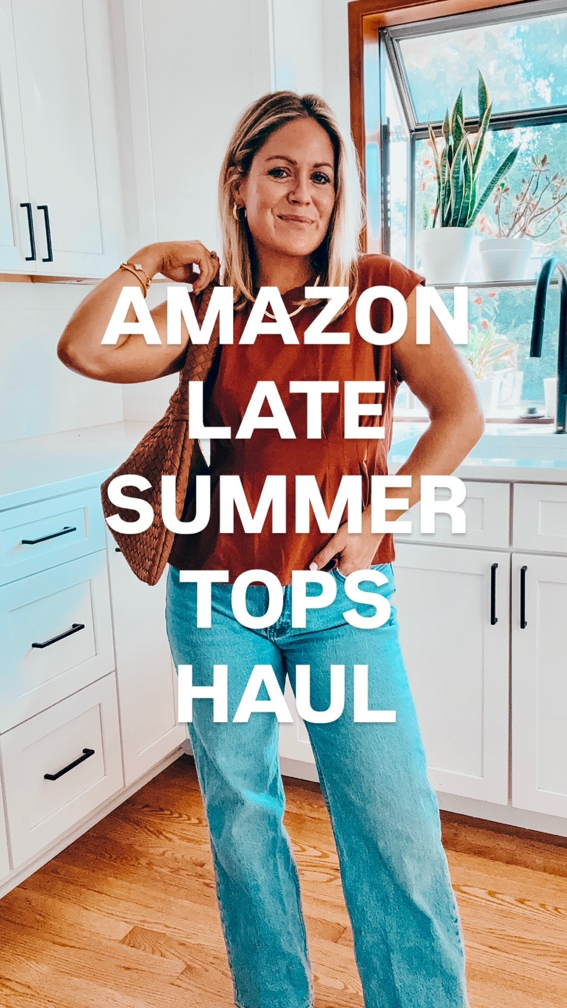 Amazon Late Summer Tops Haul! 

Sizing info:
-white babydoll top: XS (runs oversized)
-cardigan with Peter Pan color: S
-rust red peplum top:S
-brown short sleeve cardigan: S (runs oversized)
-short sleeve striped top: M

#LTKSaleAlert #LTKPetite #LTKootd