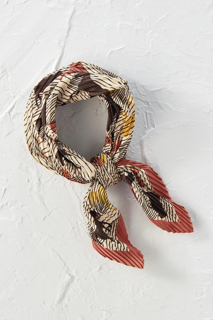 Free Rein Pleated Neckerchief | Coldwater Creek