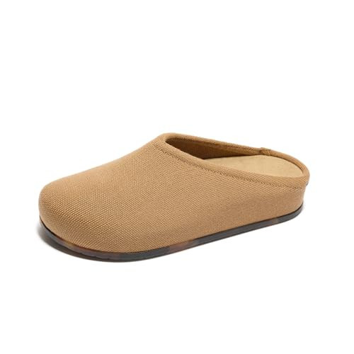 Rothy's The Casual Clog Women's Slip-On Shoes, Classic Wool Mules, Butternut, Made from Recycled Plastic Bottles & Machine Washable, Size 7 | Amazon (US)