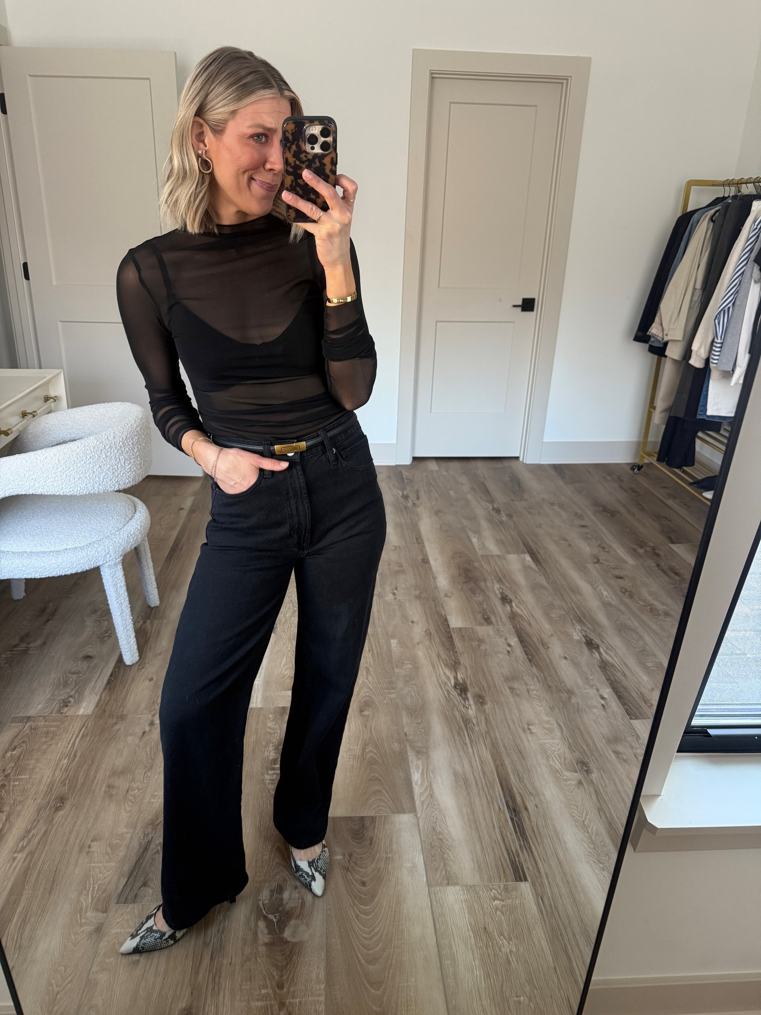 Wearing 25 jeans (code: LAW25), smslll top, small belt, heels tts 

#LTKOver40 #LTKgrwm