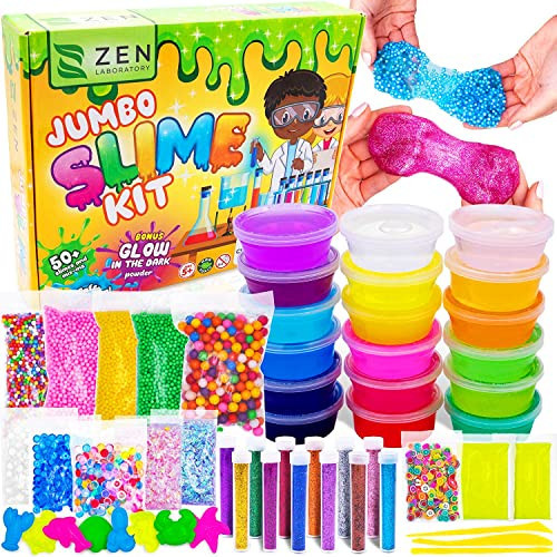 Ultimate Slime Kit for Girls 10-12 | Perfect Toys for Girls 7-12 Years Old | Complete DIY Slime Making Kit for Kids and Boys | Christmas Party Favors | Amazon (US)