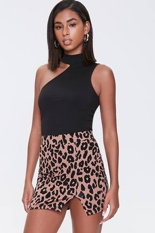 Leopard Print Mini Skirt | Forever 21 (US)