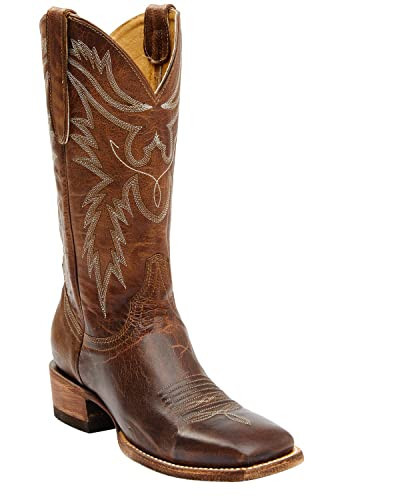 Idyllwind Women's Women'S Brash Western Boot Broad Square Toe Brown 6 1/2 M US | Amazon (US)