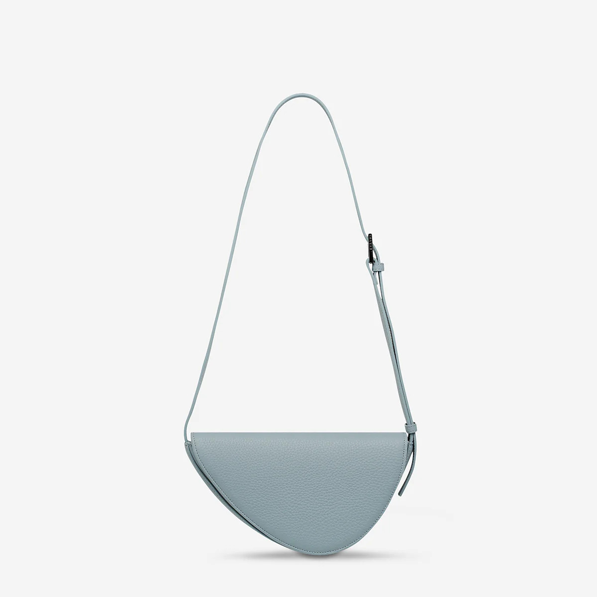 Ethereal Women's Powder Blue Leather Crossbody Bag | Status Anxiety® | Status Anxiety 