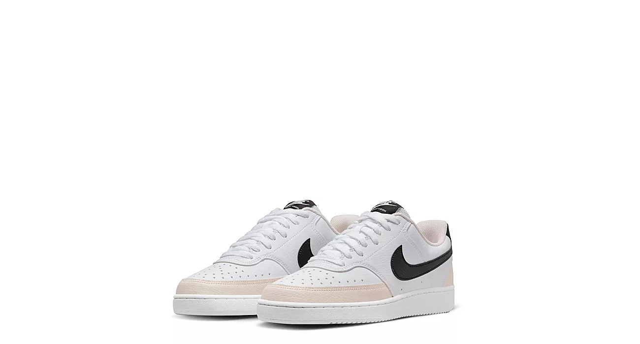 WHITE NIKE Womens Court Vision Low Next Nature Sneaker | Rack Room Shoes