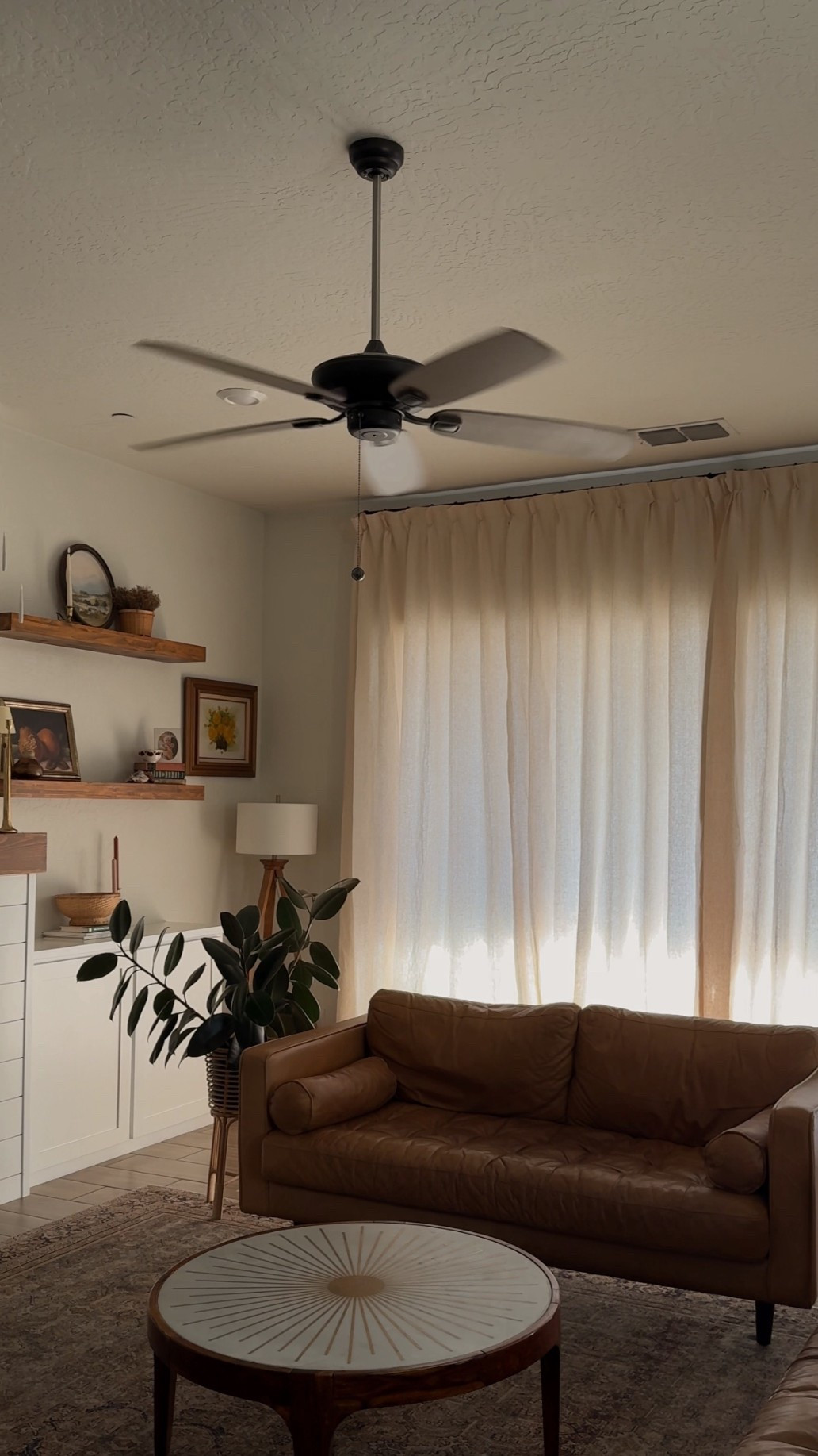 Living room upgrade with TwoPages curtains! 🤎

Curtain details:
Patti premium Belgian flax linen curtains
Color: natural
Pinch pleat
Liner type: privacy

#LTKHome #LTKU