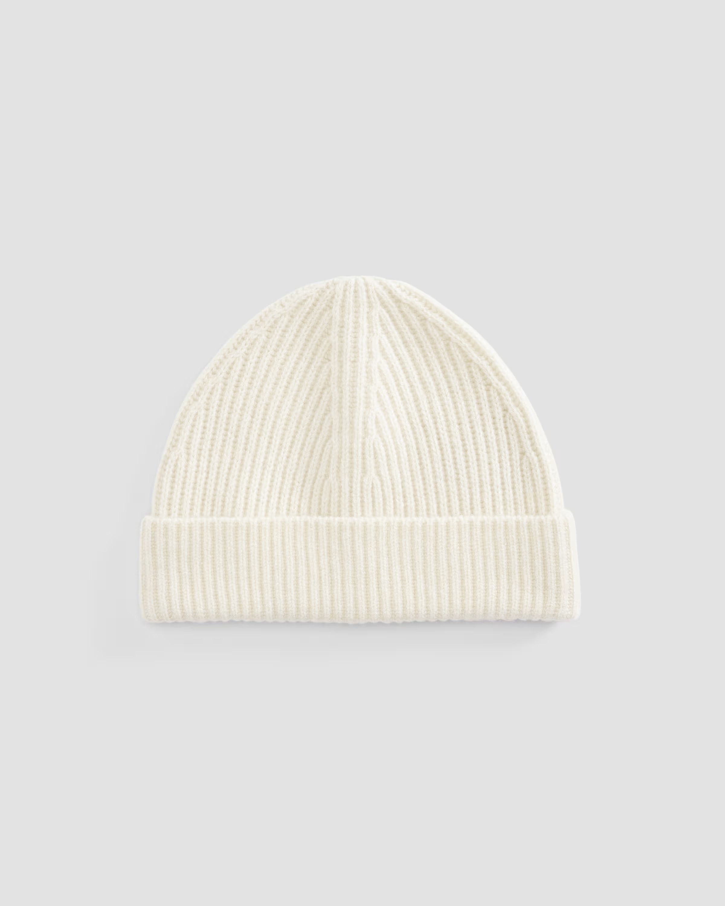 The Cashmere Fine Rib Beanie | Everlane