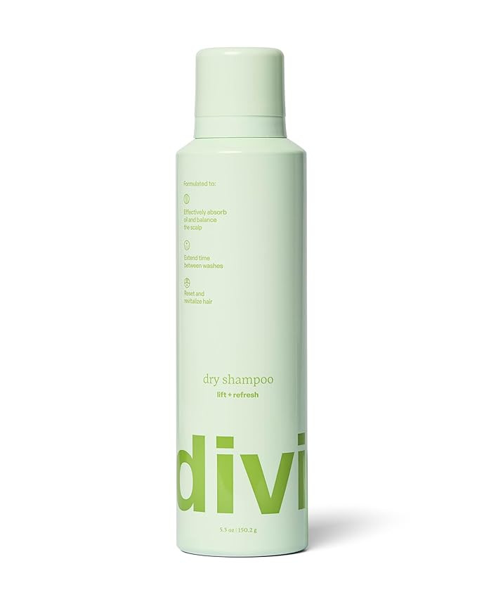 divi Dry Shampoo Spray for Women - Formulated to Absorb Oil, Balance the Scalp and Extend Time Be... | Amazon (US)