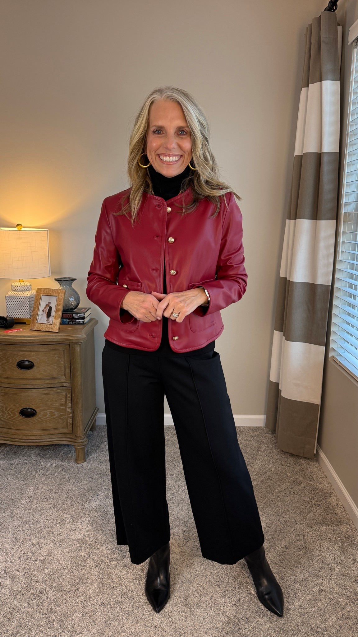 An all black column with a great jacket is such an easy look to pull together. 
Workwear, lunch, church

#LTKWorkwear #LTKOver40 #LTKHoliday