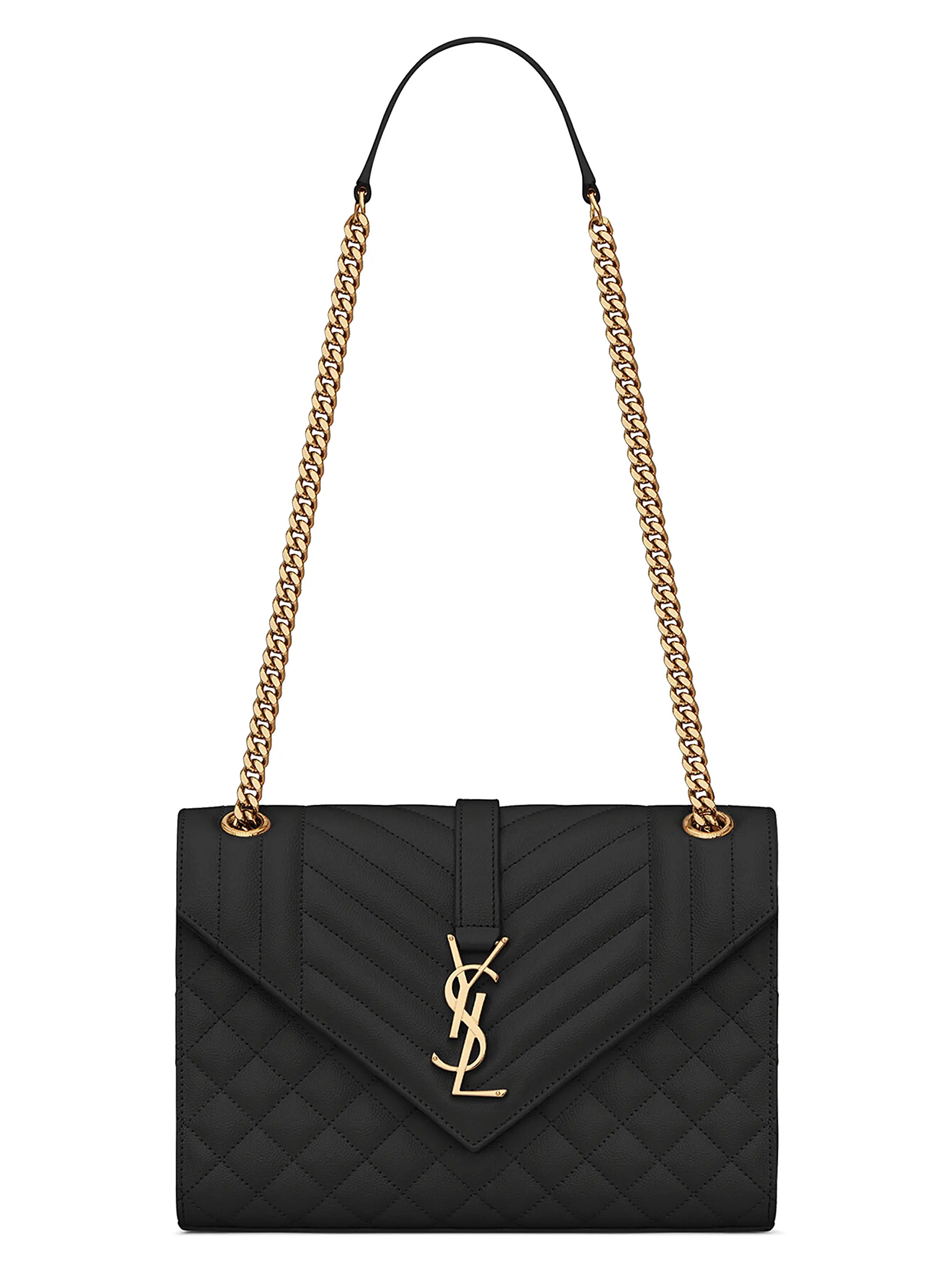 Medium Envelope Monogram Matelassé Leather Shoulder Bag | Saks Fifth Avenue