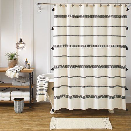 Better Homes & Gardens 72" x 72" Tribal Chic Shower Curtain, 1 Each | Walmart (US)