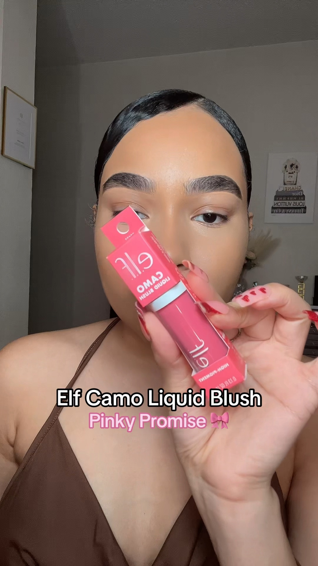 ELF CAMO LIQUID BLUSH REVIEW | PINKY PROMISE 🎀 

#LTKBeauty #LTKFindsUnder50 #LTKVideo