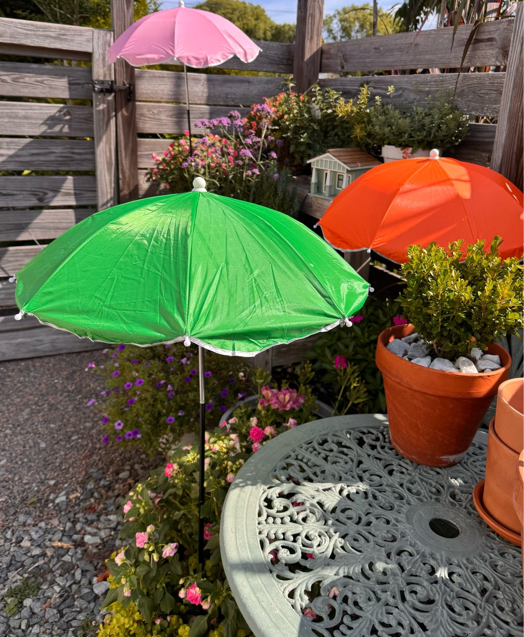 When the Florida sun is too hot for some of your prima Donna plants 🌸 These adorable little plant umbrellas will protect them!

#LTKSeasonal #LTKHome