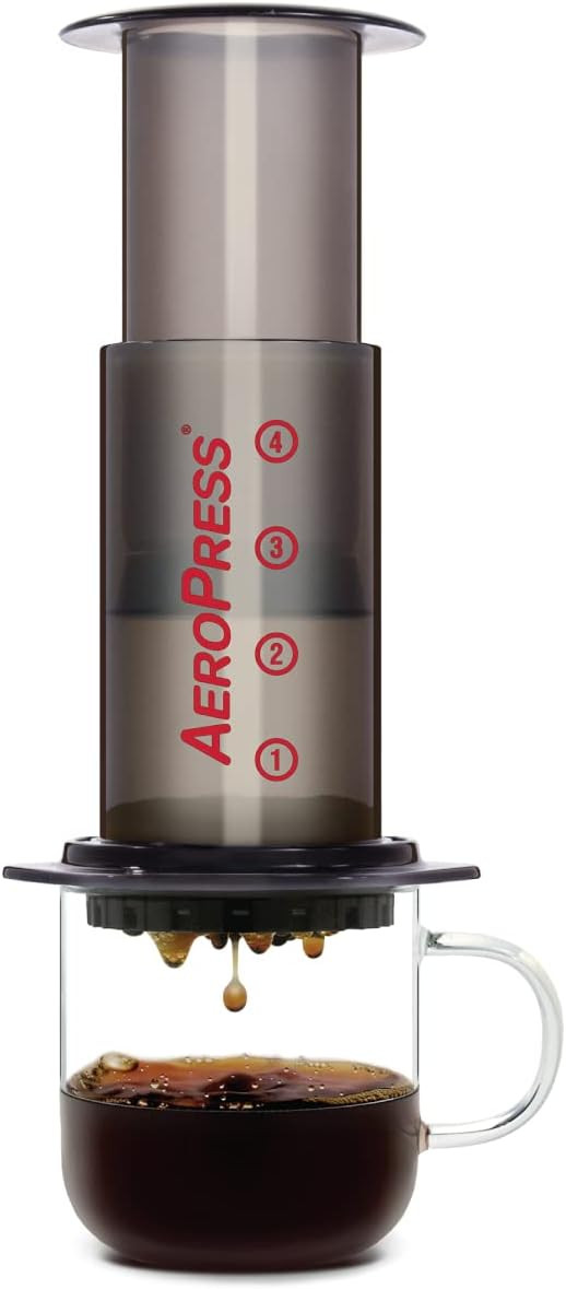 AeroPress Original Coffee & Espresso Maker - Quickly makes delicious coffee without bitterness - ... | Amazon (US)