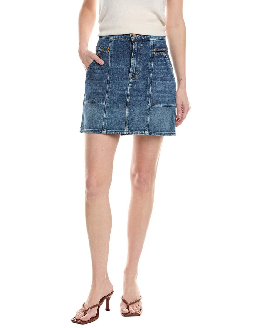 MOTHER The Riveter Mini Skirt | Shop Simon