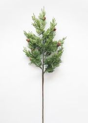 Real Touch Faux Juniper Holiday Greens  - 28" Tall | Afloral (US)