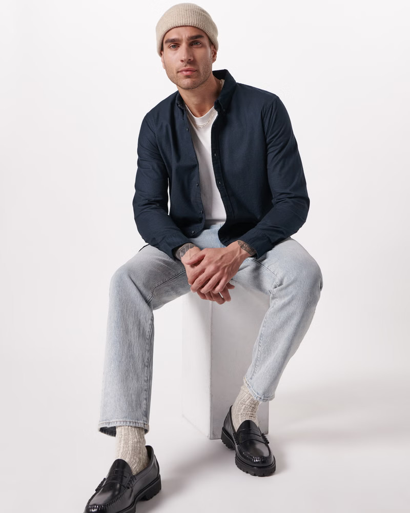 Men's Oxford Shirt | Men's Tops | Abercrombie.com | Abercrombie & Fitch (US)